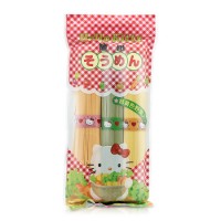 Japan Hello Kitty Green and Yellow Vegetables Noodle 300G
